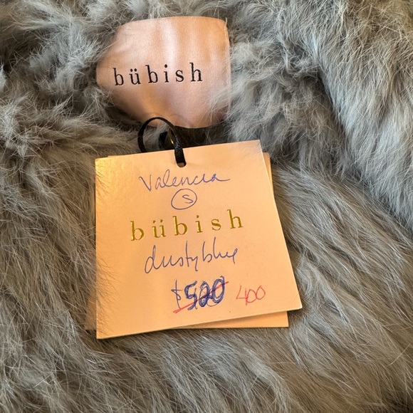 Bubish Valencia Rabbit Fur Coat - NWT! - Picture 6 of 6